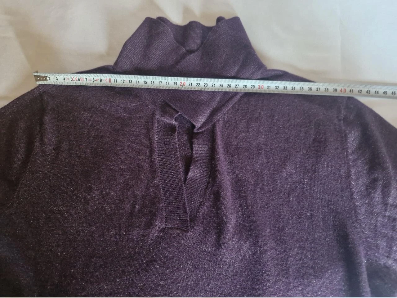 Long sleeve polo neck sweater woman - Size S/M – photo 10